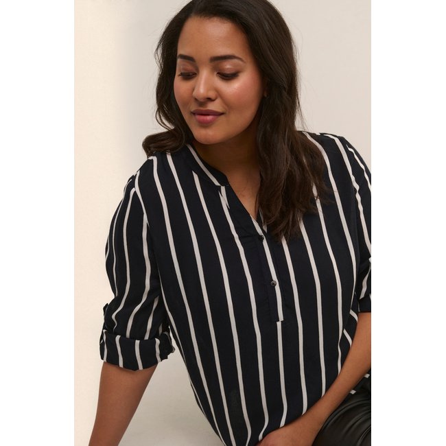 Blouse à manches longues KCsida - KAFFE CURVE