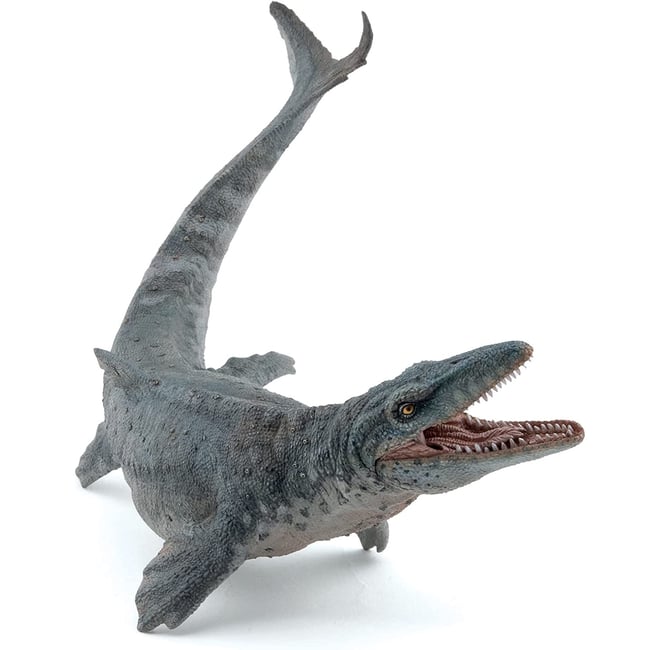 Figurine Mosasaure gris <span itemprop=