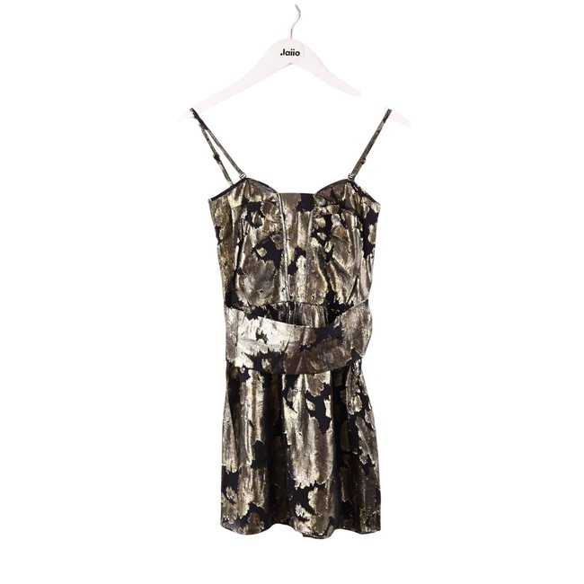 Robe en soie - Très Bon État doré <span itemprop=