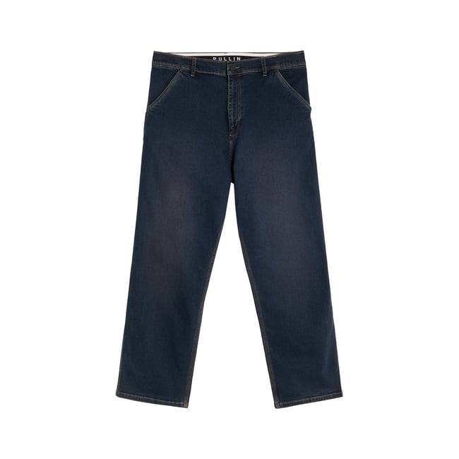 PANTALON BAGGY CENTRAL bleu <span itemprop=