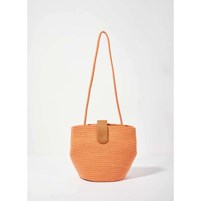 Sac boule esprit panier corde doré AMILA - LA FIANCÉE