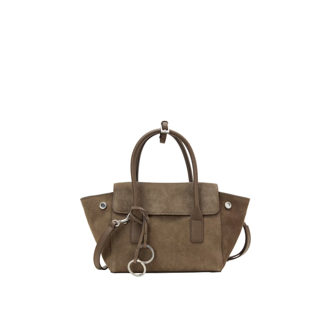 Sac cabas modèle Gitty petit format en cuir velours souple - MARC O'POLO