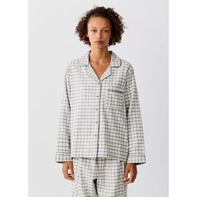 Pyjama mila blanc cassé <span itemprop=