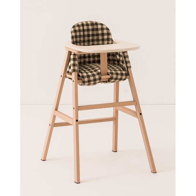 Ensemble chaise évolutive 3 en 1 avec plateau et coussin GROWING GREEN - NOBODINOZ
