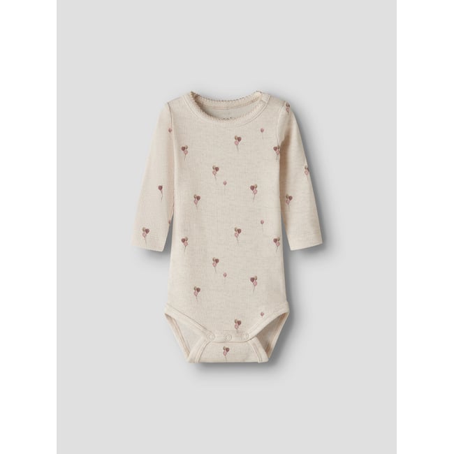 Barboteuse blanc - peyote melange1 <span itemprop=