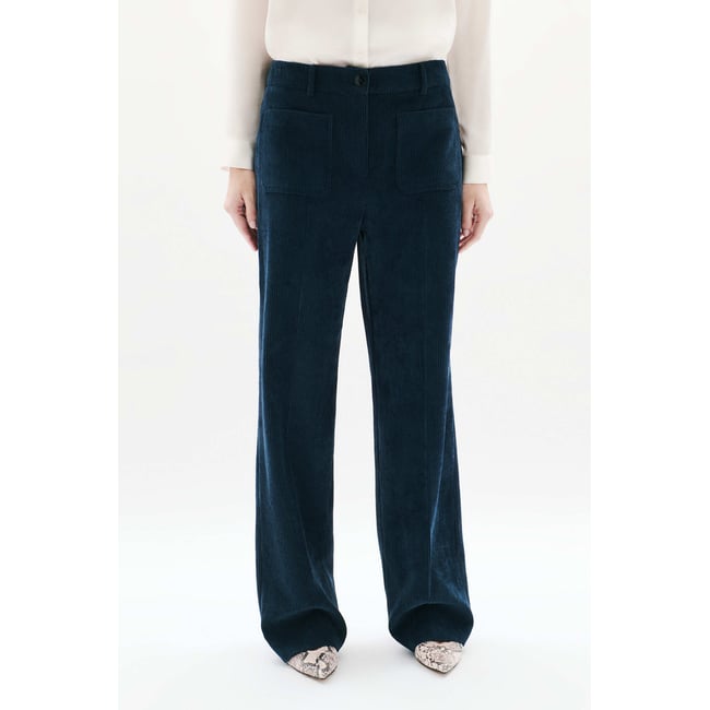 Pantalon PELLEY2 bleu marine <span itemprop=