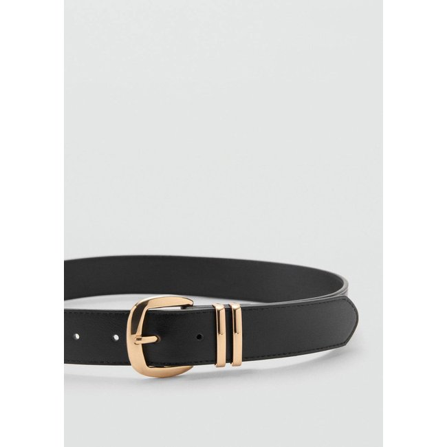 Ceinture boucle métallique - MANGO