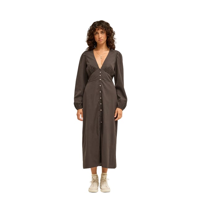 Robe en coton COOL NIGHT noir black sands <span itemprop=