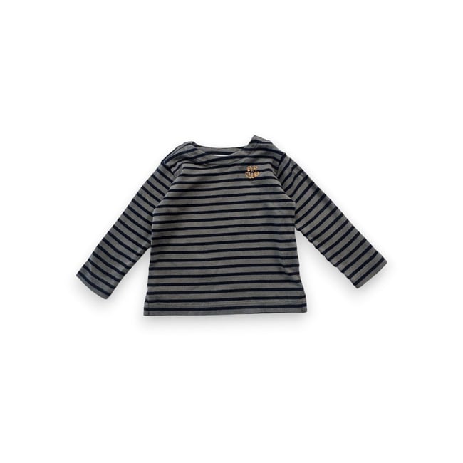 T-shirt bébé - Très bon état kaki <span itemprop=
