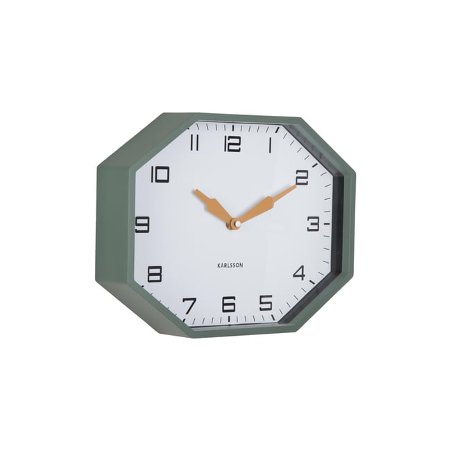 Horloge Murale Plastique MODERN FACTORY OCTAGON - KARLSSON