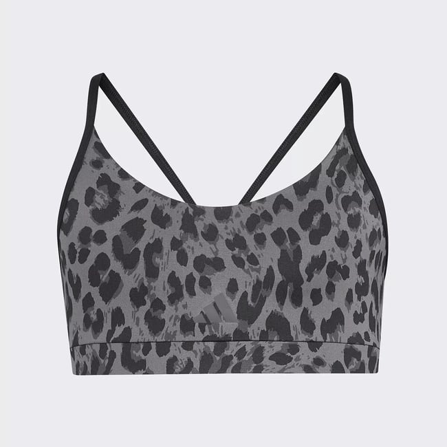 Brassière de sport, imprimé léopard imprimé léopard <span itemprop=