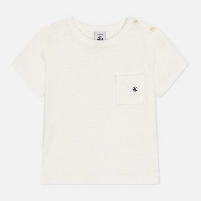 T-shirt manches courtes blanc <span itemprop=