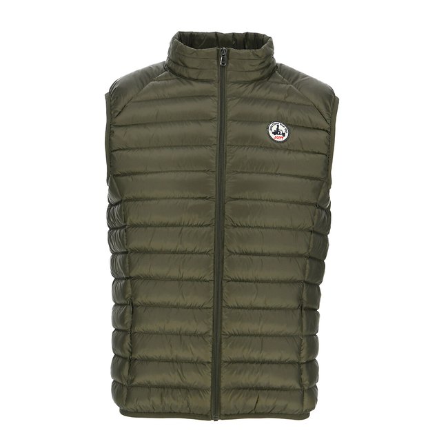 Chaleco acolchado sin capucha TOM caqui <span itemprop=