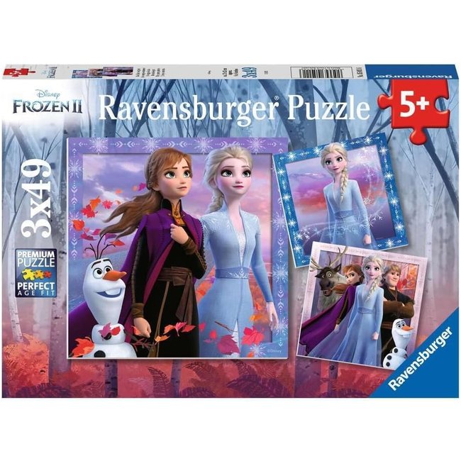 Puzzle Disney La Reine des Neiges 3x49 pcs - RAVENSBURGER