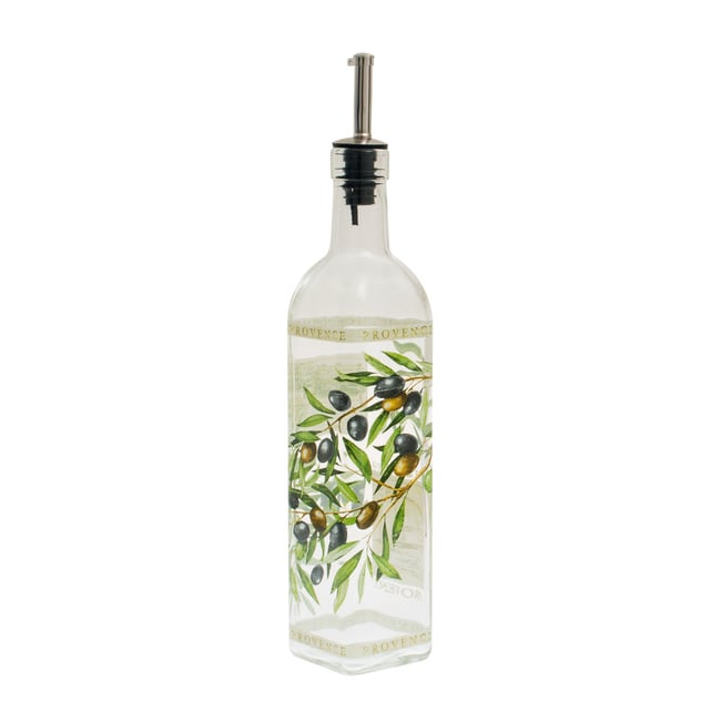 Bouteille à huile Olives 50 cl multicolore <span itemprop=