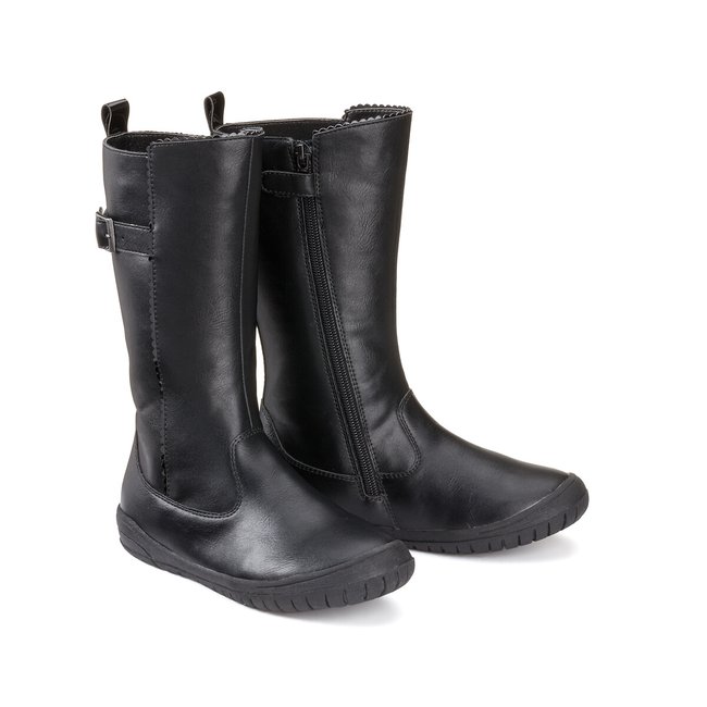Stivali con cerniera nero LA REDOUTE COLLECTIONS