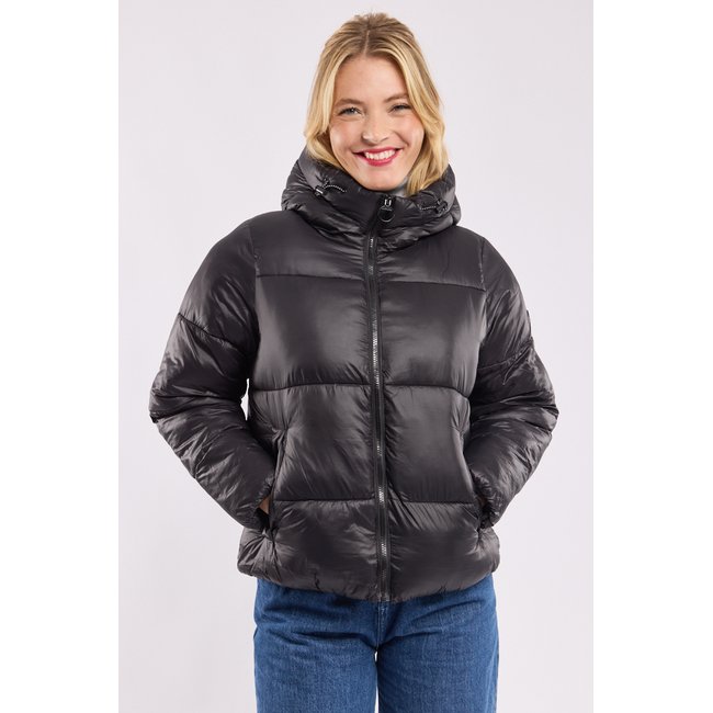 Doudoune imprimée BELLONA noir <span itemprop=