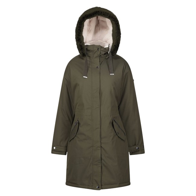 Veste imperméable SAMARIA kaki <span itemprop=