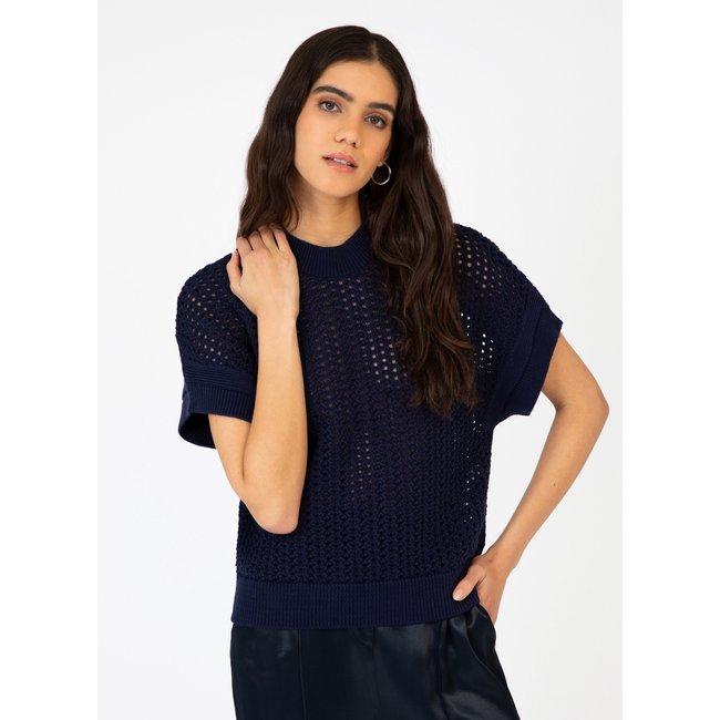 PULL AJOURE SANS MANCHES VARIKA - AN'GE