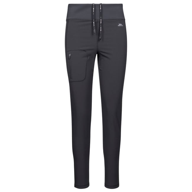 Legging softshell style sportif JOVANA noir <span itemprop=