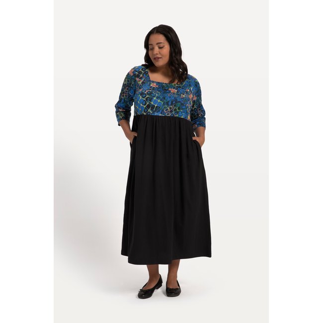 Robe évasée enfant Popeline de coton ivoire