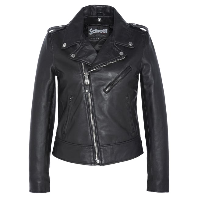 Perfecto En Cuir D'agneau Lcw 1601d noir <span itemprop=