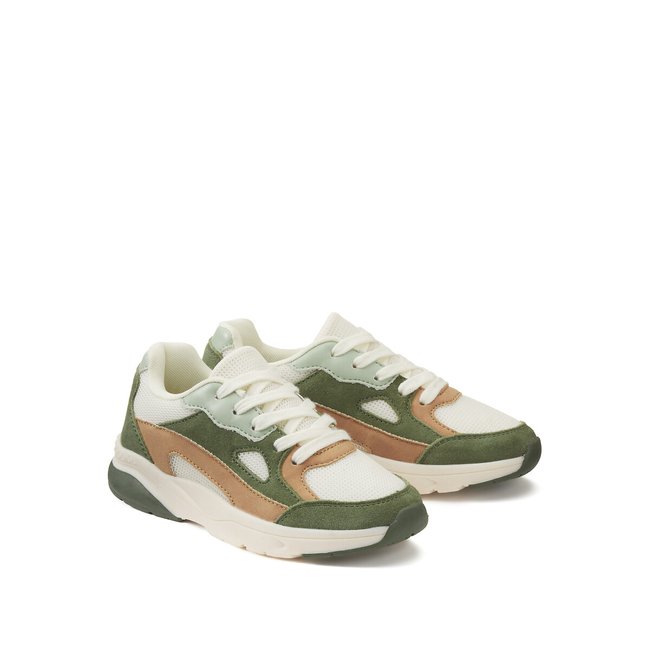 Sneakers mit Schnürung grün LA REDOUTE COLLECTIONS