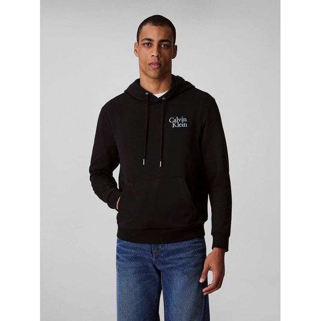 Kapuzensweatshirt schwarz <span itemprop=