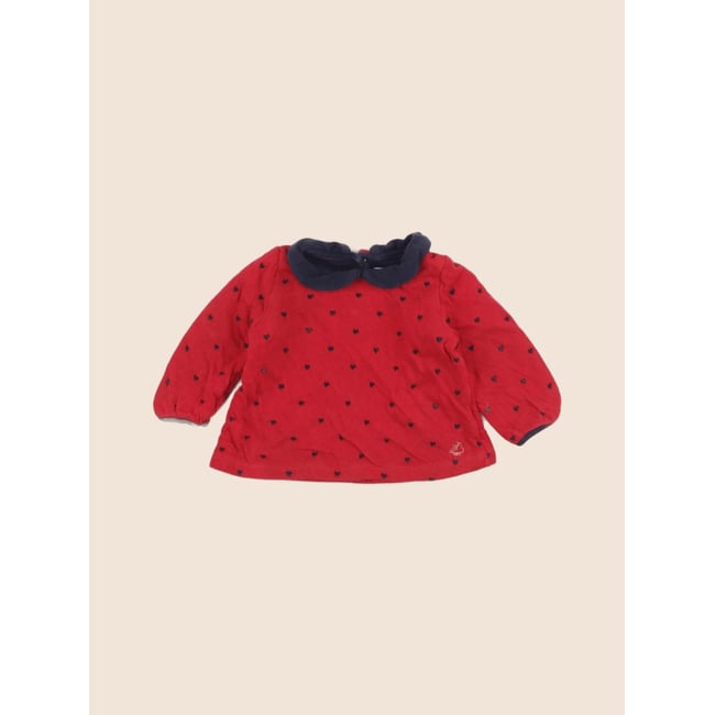 Tee-shirt - Très bon état rouge <span itemprop=