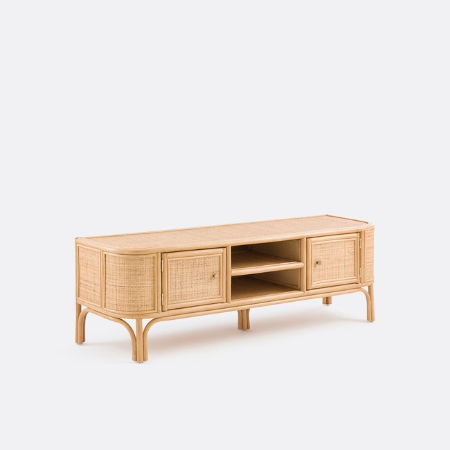 Ladara Rattan TV Unit natural LA REDOUTE INTERIEURS
