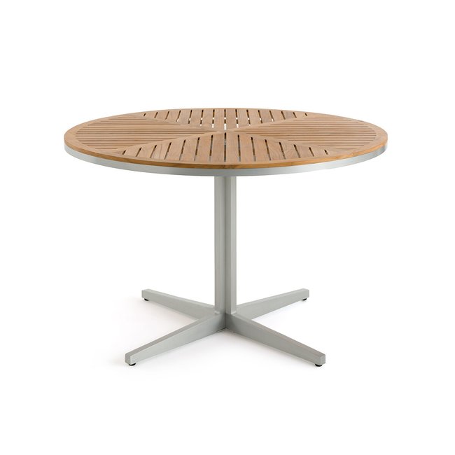 Gartentisch Maestrale, Teak/Aluminium sandfarben <span itemprop=