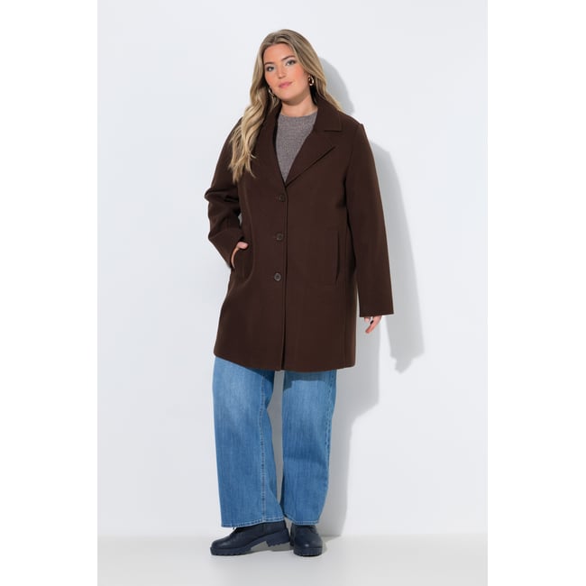 Manteau en laine mélangée - ULLA POPKEN