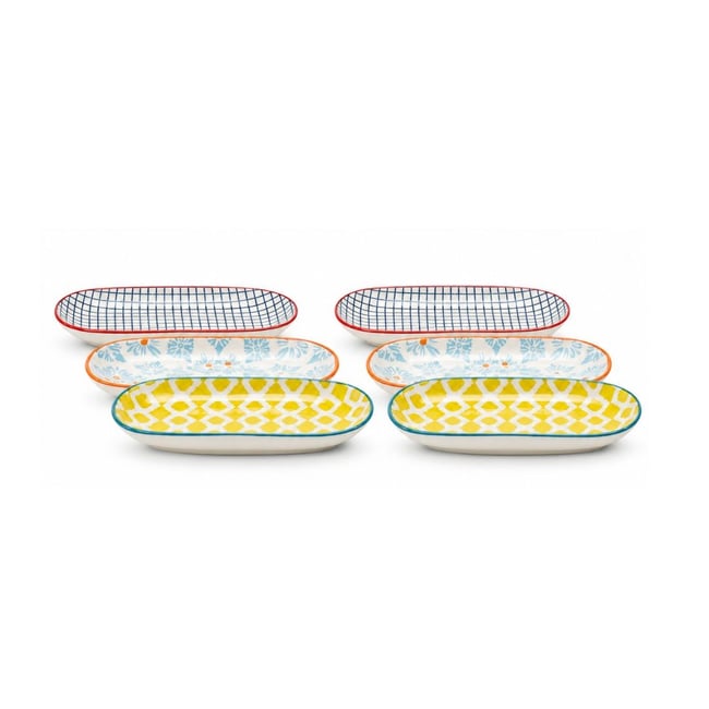 Lot de 6 coupelles design 1, SABAE Couleur multicolore <span itemprop=