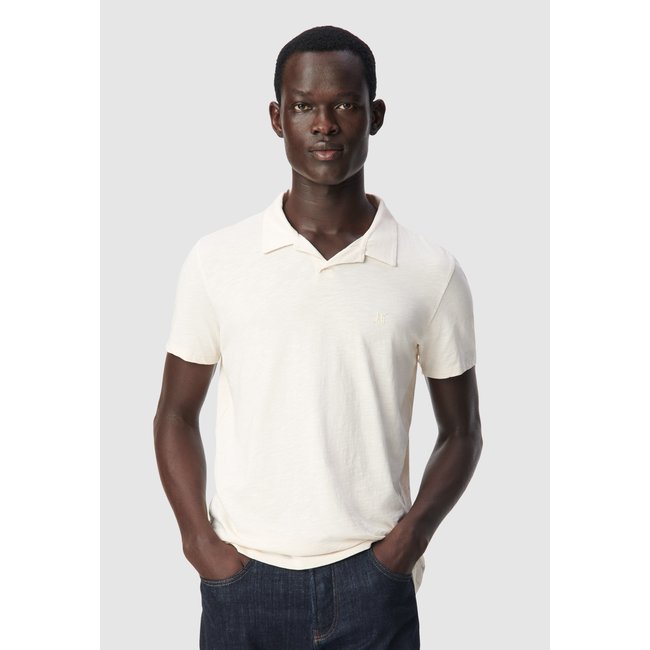 Polo manches courtes coton bio flammé - IKKS