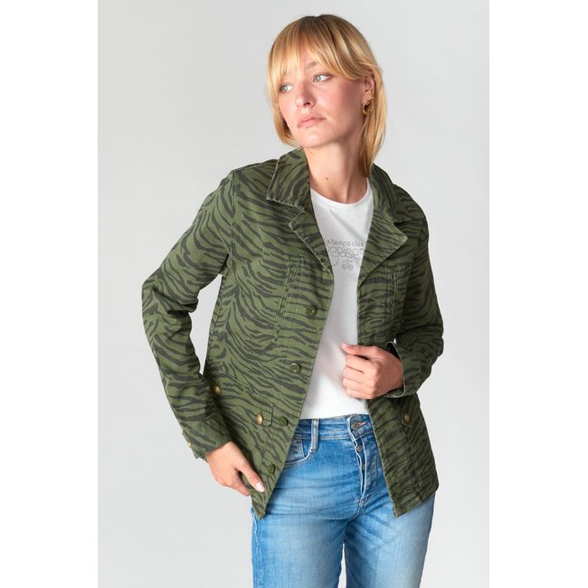 Veste milizebr khaki Le Temps Des Cerises La Redoute