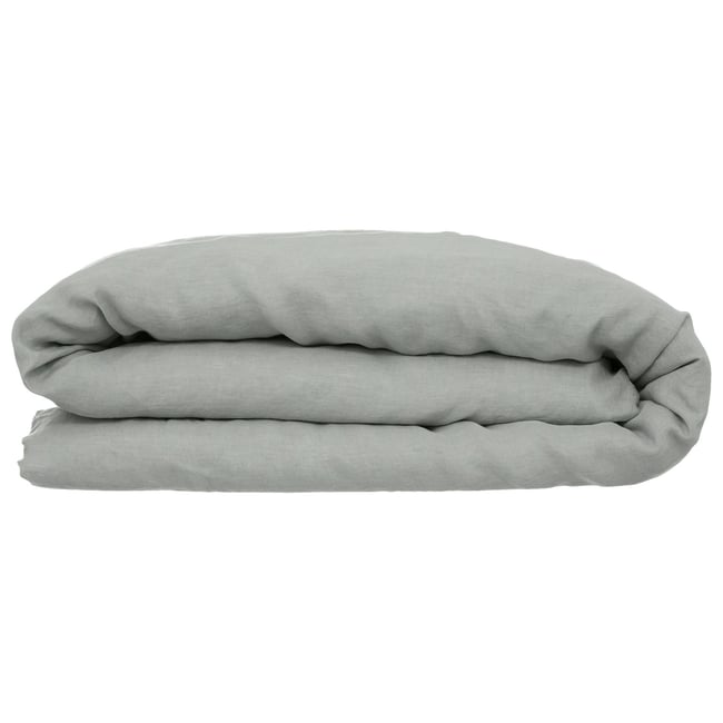 Housse de couette en lin lavé LINAH - ATMOSPHERA