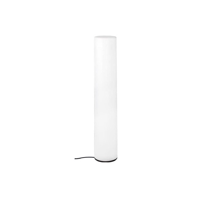 Lampadaire intérieur extérieur Fity 100 cm Alimentation électrique (blanc chaud) Couleur blanc <span itemprop=