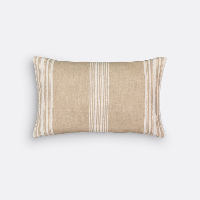 Housse de coussin rectangulaire, Belaga naturel/écru <span itemprop=