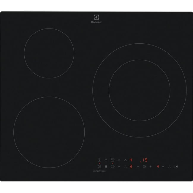 Plaque induction EIT60336CT SaphirMatt SE- Verre Anti-rayures 3 foyers - ELECTROLUX