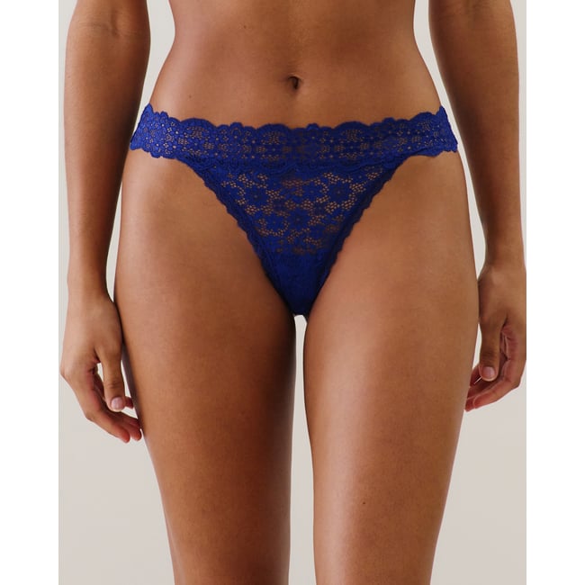 String en dentelle SORBETIZ violet <span itemprop=