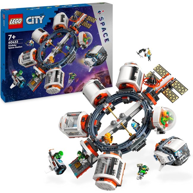 La station spatiale modulaire multicolore <span itemprop=