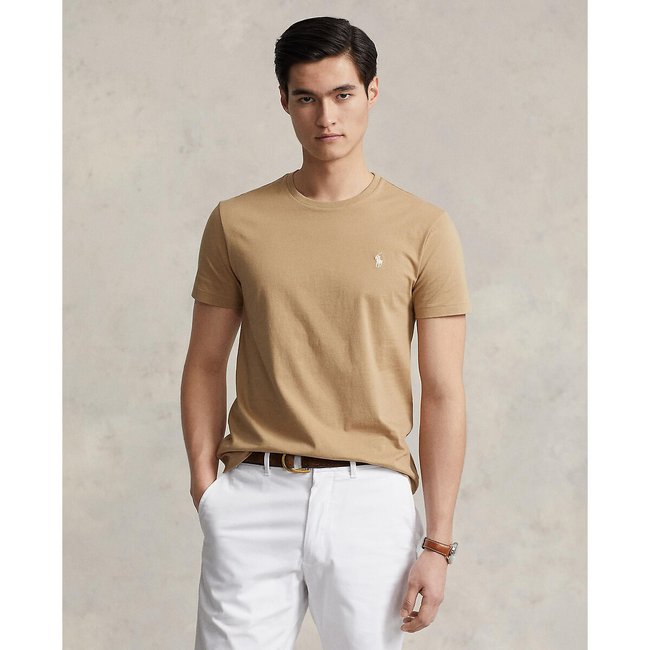 T-shirt col rond en jersey de coton - POLO RALPH LAUREN