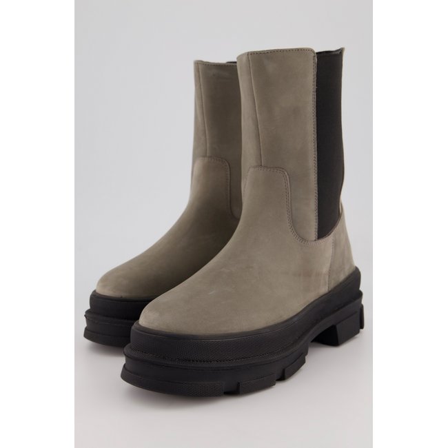 Bottines Chelsea gris <span itemprop=
