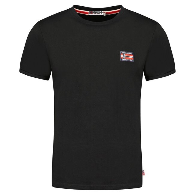 Kurzärmeliges T-Shirt Jaltimore schwarz <span itemprop=