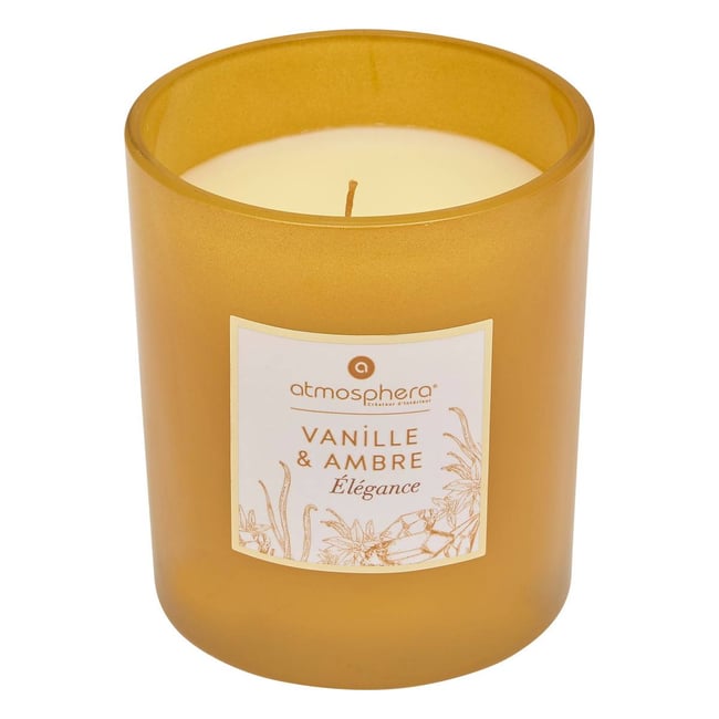 Bougie parfumée MAEL Couleur moutarde <span itemprop=