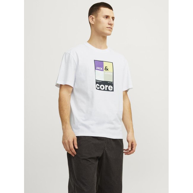 T-Shirt T-shirt Imprimé white <span itemprop=