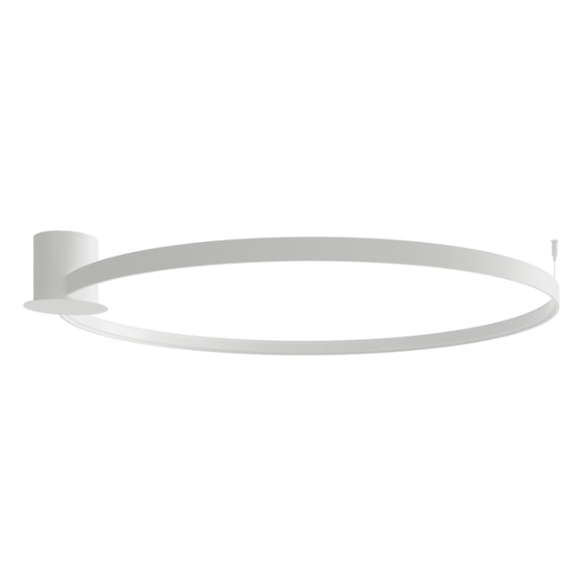 Plafonnier Aluminium Blanc LED 1 Rio Couleur blanc <span itemprop=