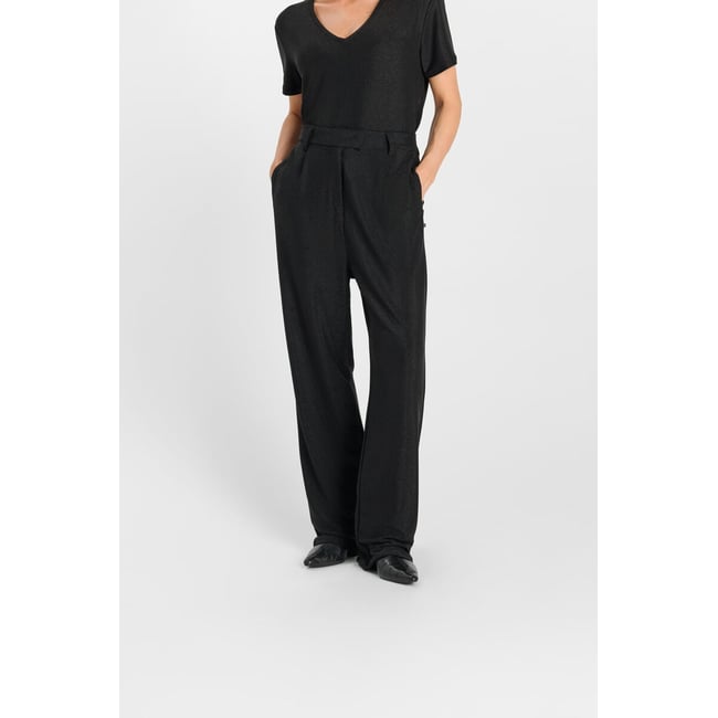 Pantalon droite TAMIRA black <span itemprop=