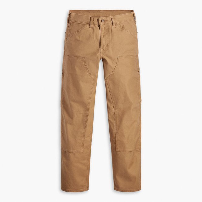Pantalon charpentier workwear beige <span itemprop=