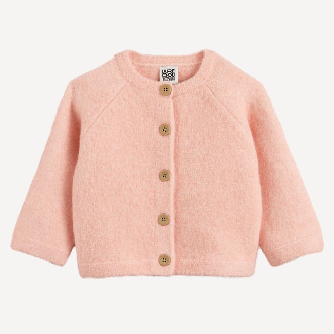 Gilet col rond en grosse maille - LA REDOUTE COLLECTIONS
